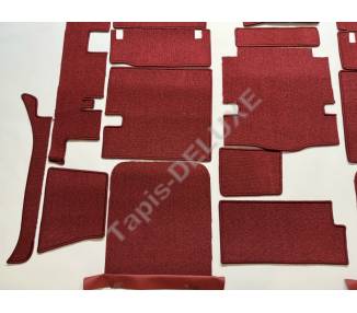 Moquette de sol pour Mercedes-Benz Pagode SL W113 manuelle avec strapontin 1963-1971