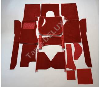 Complete interior carpet kit for Austin Healey 100 BN1 from 1952-1955 (only LHD)