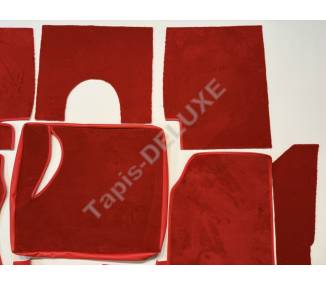 Complete interior carpet kit for Austin Healey 100 BN1 from 1952-1955 (only LHD)