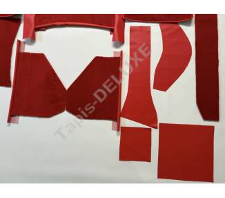 Complete interior carpet kit for Austin Healey 100 BN1 from 1952-1955 (only LHD)