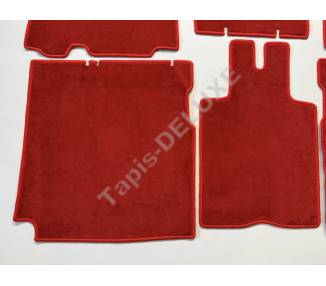 Complete interior carpet kit for Volvo PV444/544 from 1947-1962 (Model with suspended pedals)(only LHD)