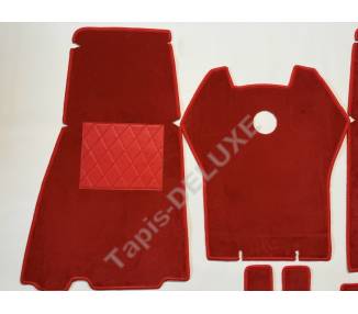 Complete interior carpet kit for Volvo PV444/544 from 1947-1962 (Model with suspended pedals)(only LHD)