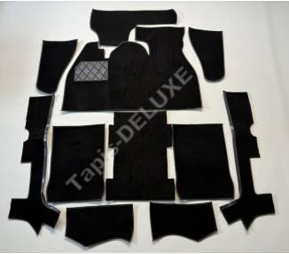 Complete interior carpet kit for VW Käfer 1303 cabriolet 1972-1980 (only LHD)