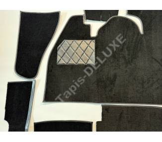 Complete interior carpet kit for VW Käfer 1303 cabriolet 1972-1980 (only LHD)