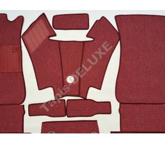 Complete interior carpet kit for Mercedes-Benz W108, 250 S, 250 SE, 280 S, 280 SE classe S from 1965-1969 (only LHD)