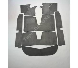 Complete interior carpet kit for Lancia Fulvia coupé series 2 from 1969-1976 (only LHD)