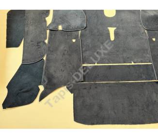 Complete interior carpet kit for Fiat 1100 D from 1966-1969 (only LHD)
