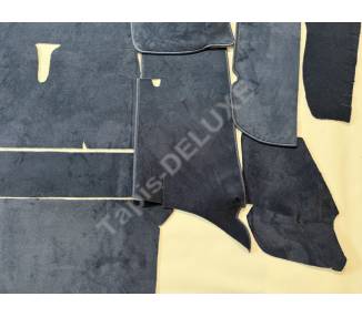 Complete interior carpet kit for Fiat 1100 D from 1966-1969 (only LHD)