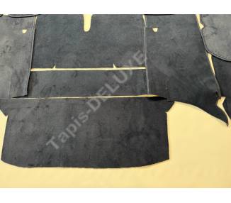 Complete interior carpet kit for Fiat 1100 D from 1966-1969 (only LHD)