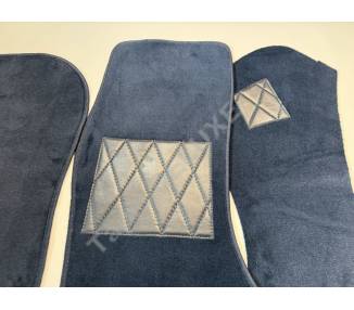 Complete interior carpet kit for Fiat 1100 D from 1966-1969 (only LHD)