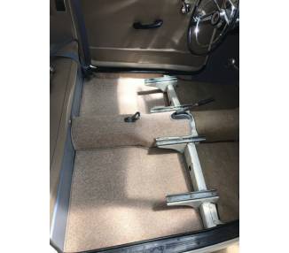 Complete interior carpet kit for Volvo PV444/544 from 1947-1962 (Model with standing pedals)(only LHD)