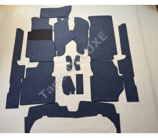 Complete interior carpet kit for Mercedes-Benz W123 limousine from 1975–1985 (LHD or RHD)