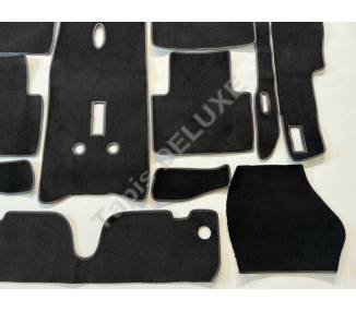 Complete interior carpet kit for Karmann Ghia type 34 from 1961-1969 (only LHD)