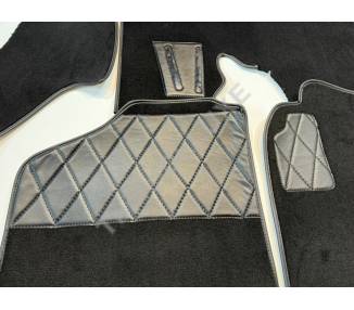 Complete interior carpet kit for Karmann Ghia type 34 from 1961-1969 (only LHD)