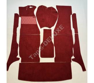 Complete interior carpet kit for Opel Rekord C limousine (only LHD)