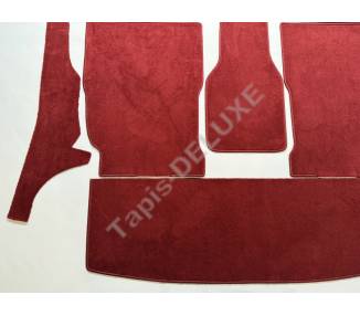 Complete interior carpet kit for Opel Rekord C limousine (only LHD)