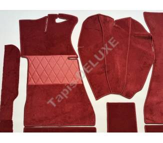 Complete interior carpet kit for Opel Rekord C limousine (only LHD)