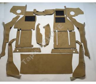 Moquette de sol pour Ferrari Testarossa 512 TR 1984-1991 (LHD ou RHD)