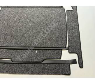 Complete interior carpet kit for Citroën 11 CV Typ BN + 15CV (only LHD)