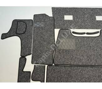 Complete interior carpet kit for Citroën 11 CV Typ BN + 15CV (only LHD)
