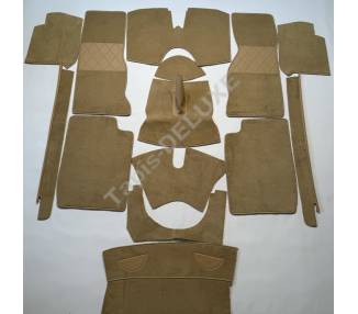 Complete interior carpet kit for Triumph TR4A / TR250 / TR5 / from TR6 1965-1976 (only LHD)