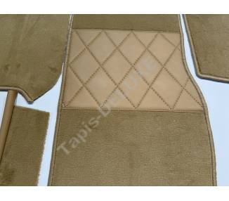Complete interior carpet kit for Triumph TR4A / TR250 / TR5 / from TR6 1965-1976 (only LHD)