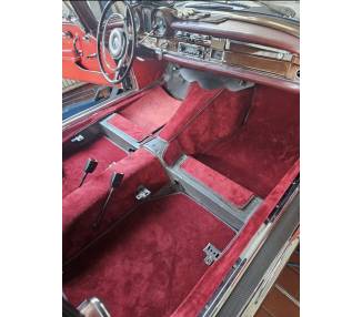 Moquette de sol pour Mercedes-Benz W111 220 SEB Coupe de 1961-10.1965