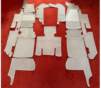 Complete interior carpet kit for Maserati Quattroporte Serie 1 1964-1971 (only LHD)