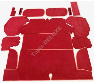 Trunk carpet kit for Lamborhini Jalpa 1976-1986 (only LHD)