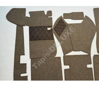 Complete interior carpet kit for Mercedes-Benz W111 limousine from 1959-1968 (only LHD)