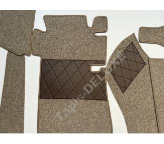 Complete interior carpet kit for Mercedes-Benz W111 limousine from 1959-1968 (only LHD)