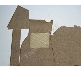 Complete interior carpet kit for Peugeot 403 limousine from 1955-1967 (only LHD)
