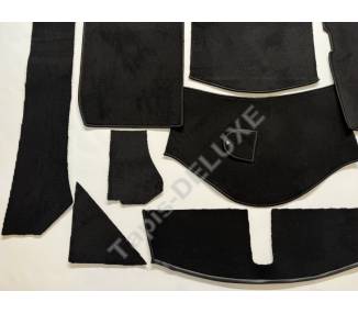 Complete interior carpet kit for MG A Roadster 1955-1962 (only LHD)