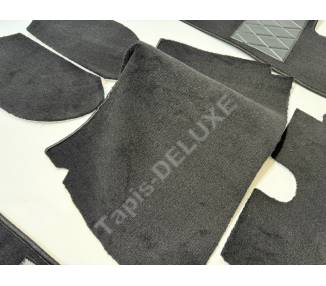 Complete interior carpet kit for MG A Roadster 1955-1962 (only LHD)