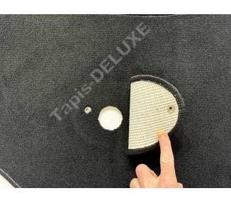 Complete interior carpet kit for MG A Roadster 1955-1962 (only LHD)