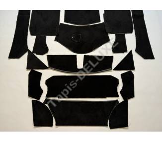 Complete interior carpet kit for MG A Roadster 1955-1962 (only LHD)