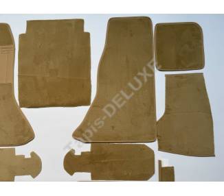 Complete interior carpet kit for Jaguar E-Type series 3 coupé V12 from 1971-1974 (only LHD)