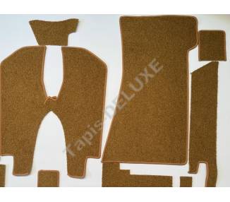 Complete interior carpet kit for Mercedes-Benz W107 SLC (C107) from 1971-1981 (only LHD)