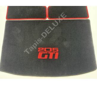 Car und trunk carpet for Peugeot 205 GTI
