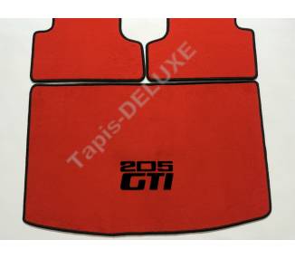 Tapis de sol et de coffre pour Peugeot 205 GTI