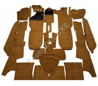 Complete interior carpet kit for Porsche 911 coupé/Targa from 2.7 and 3.0L 1974-1977 (LHD or RHD)