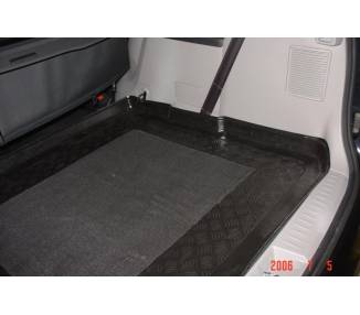 Boot mat for Mitsubishi Grandis 3eme rangé de sieges repliée à partir de 2003-