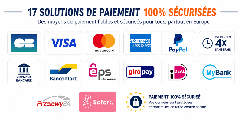Nos 17 Solutions de Paiement